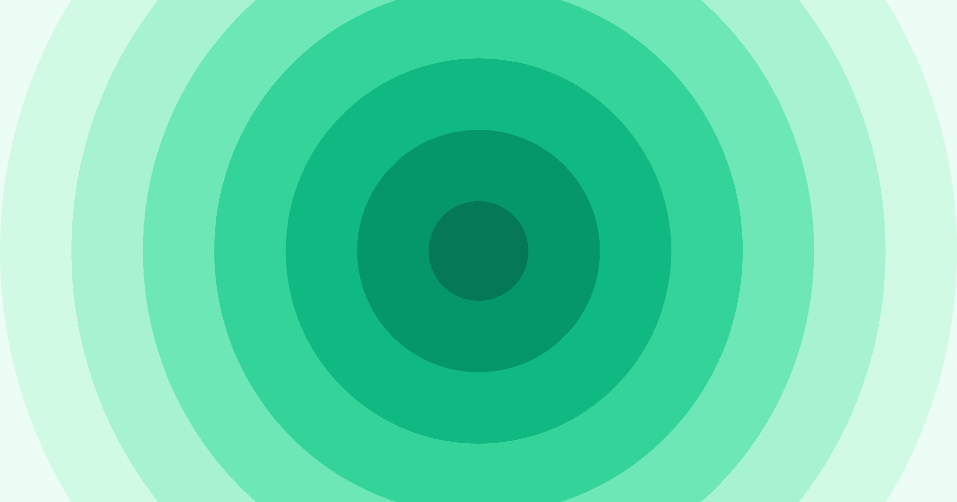 Abstract green circles illustration